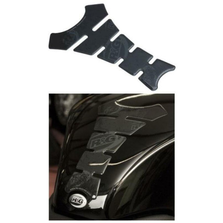 R&G RACING Tank Protection Black for KTM ADVENTURE 890, SMT 890, VOGE DSX 900, HONDA XL 750 TRANSALP and HUSQVARNA FS 450