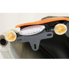 R&G RACING Kennzeichenhalter inkl. Kennzeichenbeleuchtung für KTM ENDURO 690, SUPERMOTO 690 SMC, SUPERMOTO 690 SMC R ABS