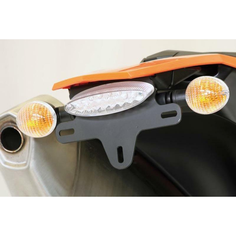Portamatrículas R&G RACING para KTM ENDURO 690, SUPERMOTO 690 SMC, SUPERMOTO 690 SMC R, SUPERMOTO 690 SMC R ABS de 2008 a 2018 Portamatrículas R&G RACING para KTM ENDURO 690, SUPERMOTO 690 SMC, SUPERMOTO 690 SMC R, SUPERMOTO 690 SMC R ABS de 2008 a 2018