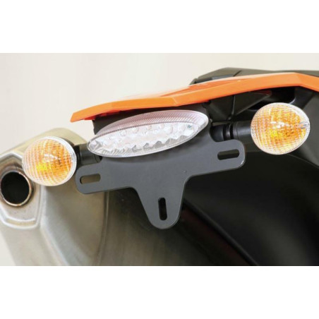 Support de plaque R&G RACING pour 690 ENnduro 08, 690 SMC '08 pour KTM ENDURO 690, SUPERMOTO 690 SMC, SUPERMOTO 690 SMC R ABS