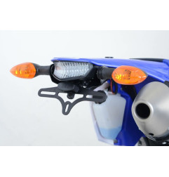 Support de plaque R&G RACING noir pour YAMAHA WRF 450 de 2013 à 2015