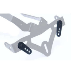 Portamatrículas R&G RACING para VOGE DSX 900 y KTM ADVENTURE 890 de 2025 a 2026