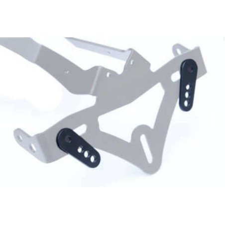 R&G RACING Kennzeichenerweiterung/Adapter-Kit für Heckverkleidung für VOGE DSX 900 und KTM ADVENTURE 890 2025-2026