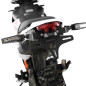 Support de plaque R&G RACING noir pour KTM ADVENTURE 390, ADVENTURE 390 X de 2025 à 2026