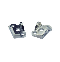 SCAR Fußrastenhalterung Titan für YAMAHA YZ 125 und FANTIC XX 125, XX 250 2006-2027