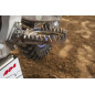 Soporte de estriberas SCAR de titanio para YAMAHA YZ 125 y FANTIC XX 125, XX 250 de 2006 a 2027