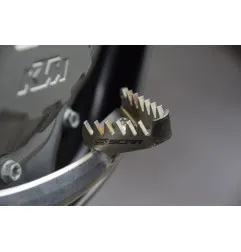 SCAR Raste für Fußbremshebel, titan für KTM SX 65, BETA RR 350, SHERCO SEF 250 und HUSQVARNA TC 65 2003-2027