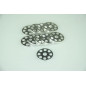 SCAR Drilled Washers Ø25mm Aluminium 10 Pieces