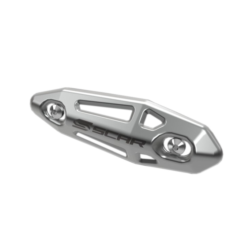 SCAR Universal-Auspuffschutz Edelstahl 4T Ø26-50mm