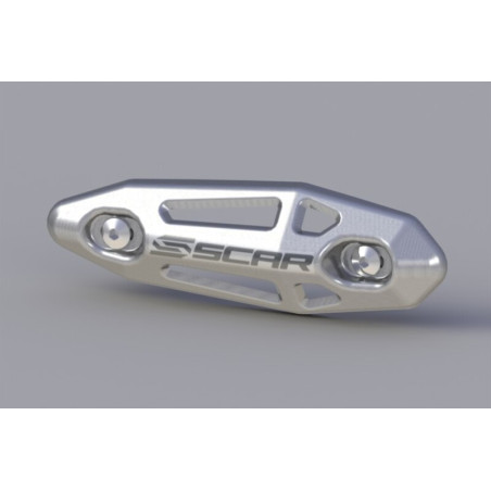 Protection universelle d'échappement SCAR inox 4T Ø26-50mm