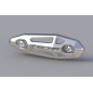 Protector Escape universal SCAR Acero Inox Ø26-50mm 4 Tiempos