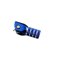 Pedal de cambio SCAR - Negro / Puntera azul para TM RACING EN 250, EN 300, ENF 250, MX 250, MX 300 de 2019 a 2027