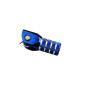 SCAR Gear Shift Lever Black/Blue Endpiece for TM RACING EN 250, EN 300, ENF 250, MX 250, MX 300 2019-2027