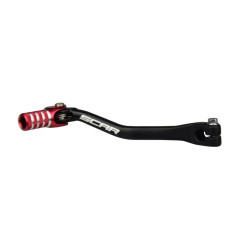 SCAR Schalthebel Schwarz/Endstück Rot für GAS GAS EC 125, EC 200, EC 250, EC 300, ECF 250 1999-2019