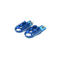 SCAR Evo Fußrasten Blau für KTM ENDURO 690, FREERIDE E, SX 85 2003-2027