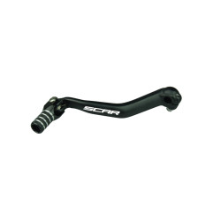 SCAR Schalthebel Schwarz/Endstück Schwarz für YAMAHA YZ 125, YZ 250, YZ 250 X und FANTIC XE 125, XX 125, XX 250 2005-2027