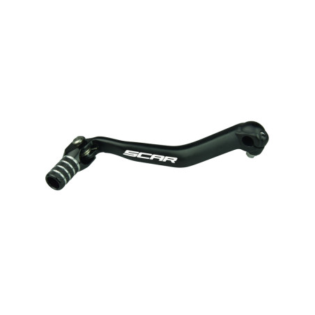 Sélecteur de vitesse SCAR noir pour YAMAHA YZ 125, YZ 250, YZ 250 X et FANTIC XE 125, XX 125, XX 250 de 2005 à 2027