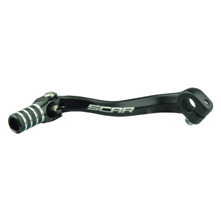 SCAR Gear Shift Lever Black/Black Endpiece for HONDA CRF 250, CRF 250 RX ENDURO, CRF 250 X 2004-2019