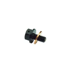 SCAR Magnetic Oil Drain Plug Black for KAWASAKI KX 250, KX 250 X, KX 450, KX 450 X, KXF 250 2021-2027