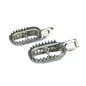 SCAR Titanium Footpegs Gripper for KTM SX 125, SX 250, HUSQVARNA FC 250, FC 350 and GAS GAS EC 300, ECF 350 2023-2027
