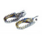 Estriberas antibarro titanio SCAR para KTM SX 250, SX 300, HUSQVARNA FC 250, FC 350 y GAS GAS EC 300, ECF 350 de 2023 a 2027 Estriberas antibarro titanio SCAR para KTM SX 250, SX 300, HUSQVARNA FC 250, FC 350 y GAS GAS EC 300, ECF 350 de 2023 a 2027