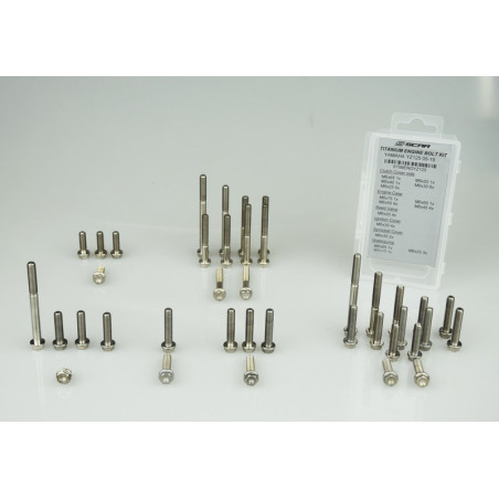 Pernos de motor SCAR Titan 49 uds para YAMAHA YZF 450 de 2023 a 2027