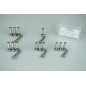 Kit vis train avant SCAR 18 vis titane pour YAMAHA YZ 125, YZ 250, YZ 250 X, YZF 250 de 2023 à 2027