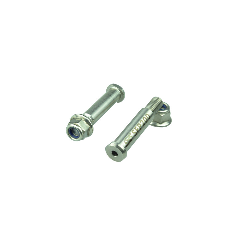SCAR Befestigungsbolzen Fußrasten für HONDA CRF 150, CRF 250, CRF 450, CRF 450 X und KAWASAKI KX 250, KX 450, KXF 250, KXF 450