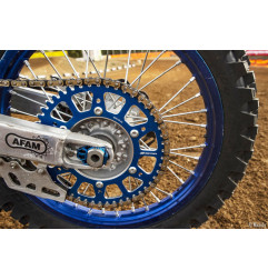 SCAR aluminium rear sprocket 520 pitch for YAMAHA WRF 450, YZ 125, YZF 250, YZF 450 and FANTIC XE 125, XEF 250, XEF 450, XX 125