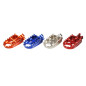 Estriberas SCAR Evo - azul para YAMAHA WRF 450, YZ 250, YZ 250 X, YZF 250, YZF 450 y FANTIC XXF 250, XXF 450 de 2023 a 2027