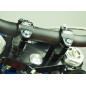 Torretas de manillar SCAR Ø28,6mm para KTM SX 250, SX 300, HUSQVARNA FC 250, FC 350 y GAS GAS EC 300, ECF 350 de 2023 a 2027