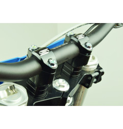 Pontets de guidon SCAR Ø28.6mm pour KTM SX 250, SX 300, HUSQVARNA FC 250, FC 350 et GAS GAS EC 300, ECF 350 de 2023 à 2027