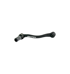 Sélecteur de vitesse SCAR noir/embout noir pour KTM SX 85 et HUSQVARNA TC 85 de 2003 à 2017