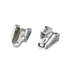 Support de repose-pieds SCAR titane pour YAMAHA YZ 250, YZ 250 X, YZF 250, YZF 450 et FANTIC XXF 250, XXF 450 de 2023 à 2027
