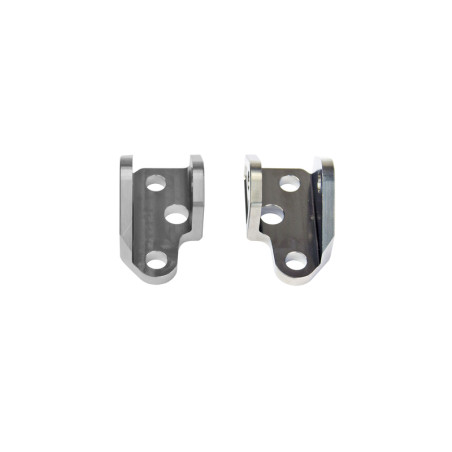 Support de repose-pieds SCAR titane pour YAMAHA YZ 250, YZ 250 X, YZF 250, YZF 450 et FANTIC XXF 250, XXF 450 de 2023 à 2027