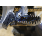 SCAR Foot Pegs Brackets Titanium for YAMAHA YZ 250, YZ 250 X, YZF 250, YZF 450 and FANTIC XXF 250, XXF 450 2023-2027
