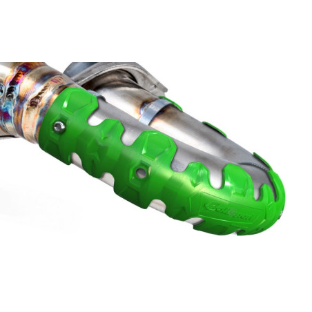 Kit montage protection d'échappement POLISPORT vis et clips pour KTM EXCF 250, HONDA CRF 450, YAMAHA YZF 250 et HUSQVARNA TC 250