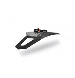 Portamatrículas POLISPORT negro con luz LED para BETA RR 250 de 2019 a 2024