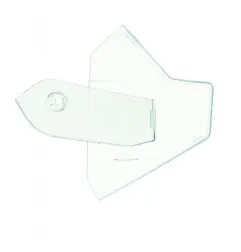 Protector gráfica trasera POLISPORT transparente para BETA RR 125, RR 200, RR 250, RR 300, RR 350 de 2019 a 2024