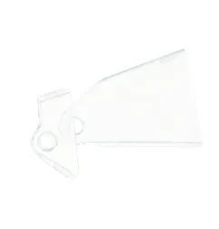 Protection de plaques latérales POLISPORT transparent pour GAS GAS EC 250, EC 300, ECF 250, ECF 350, MCF 450 de 2019 à 2025