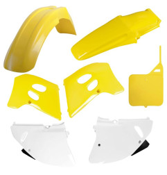 POLISPORT Plastic Kit OEM Color for KAWASAKI KLX 110 and SUZUKI RM 125, RM 250 1993-2020
