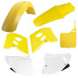 Kit plástica POLISPORT color original para KAWASAKI KLX 110 y SUZUKI RM 125, RM 250 de 1993 a 2020 Kit plástica POLISPORT color original para KAWASAKI KLX 110 y SUZUKI RM 125, RM 250 de 1993 a 2020