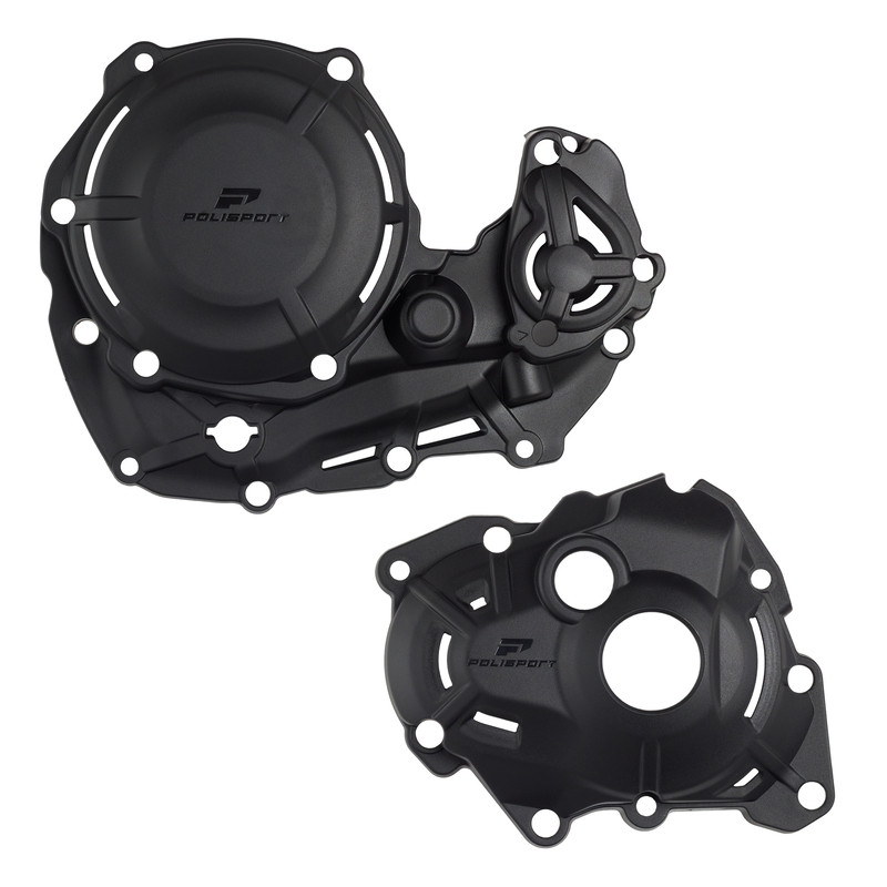 Kit de protections de carters d'embrayage et d'allumage POLISPORT Extreme pour YAMAHA WRF 450, YZF 450 de 2023 à 2027