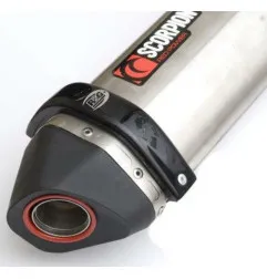 SCHALLDÄMPFERschutz R&G RACING für SCORPION für KTM SX 125, HUSQVARNA CR 125, HUSABERG FE 450 IE und APRILIA DORSODURO 750