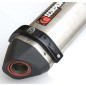 R&G RACING Exhaust Guard Scorpion Red Power/Serket Black for KTM, HUSQVARNA, HUSABERG and APRILIA 1978-2025
