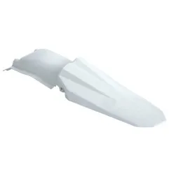 Garde-boue arrière RACETECH blanc pour HUSQVARNA CR 125, TC 250, TC 450, WR 250, WR 300 de 2002 à 2014