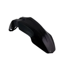 Garde-boue avant RACETECH Supermotard noir pour HUSQVARNA WR 250, HONDA CR 250, KAWASAKI KX 250 et HM CREF 450 de 1973 à 2020