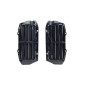 Aletines de radiador reforzados RACETECH oversize para KTM SX 125, SX 250, SX 300 y HUSQVARNA FC 250, FC 350, FC 450