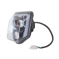 Phare LED RACETECH pour HUSQVARNA FE 250, FE 350, FE 450, FE 501, SUPERMOTO 701 de 2016 à 2024