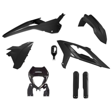 Kit de plástica RACETECH (6 pcs ) para BETA RR 125, RR 200, RR 250, RR 300, RR 350 de 2023 - R-KITBET-623